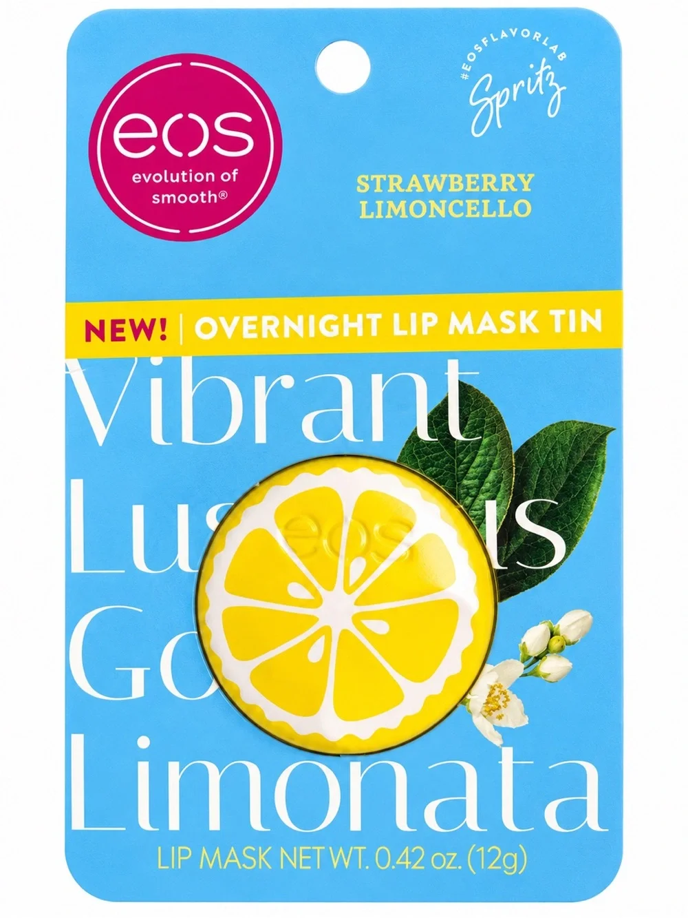 eos Strawberry Limoncello Overnight Lip Mask in Tin